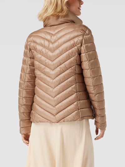 Christian Berg Woman Selection Steppjacke mit Stehkragen und Reißverschlusstasche Beige 5