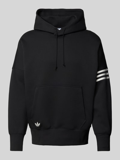 adidas Originals Hoodie met labelstitching Zwart - 2