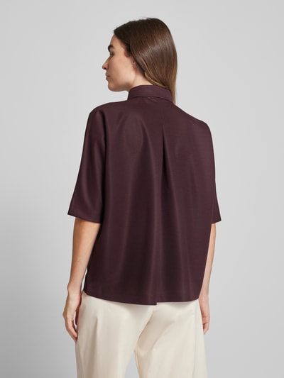 Someday Overhemdblouse met 1/2-mouwen, model 'Zunya' Bordeaux - 5