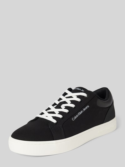 Calvin Klein Jeans Sneakers met labeldetails, model 'CLASSIC' Zwart - 1