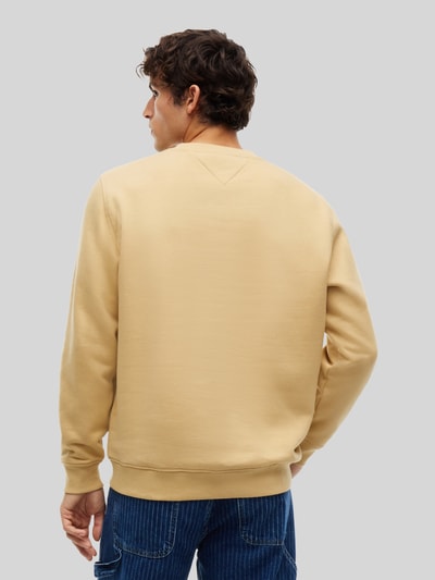 Tommy Jeans Regular Fit sweatshirt met kleine logo-opschrift Beige - 5