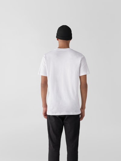 Marni T-Shirt mit Label-Print Weiß 5