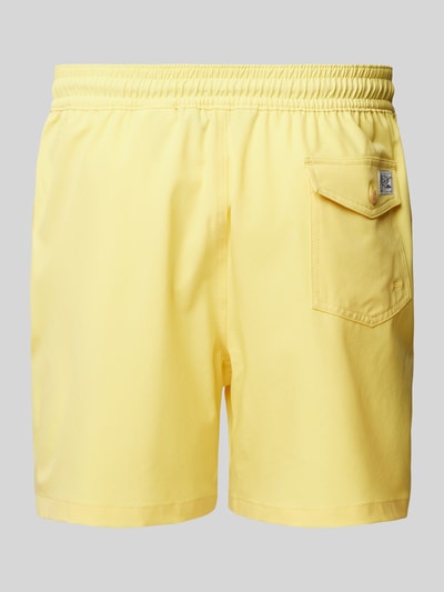 Polo Ralph Lauren Underwear Badehose in unifarbenem Design mit elastischem Bund Gelb 3