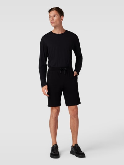 Karl Lagerfeld Bermudas mit elastischem Bund Black 1