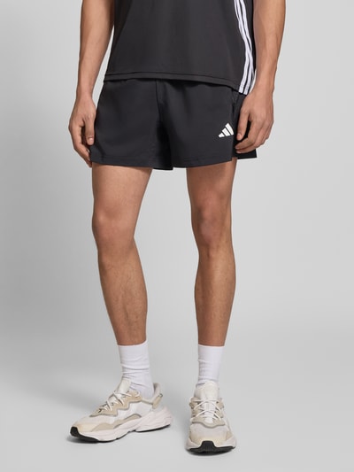 adidas Training Regular Fit Sport-Shorts mit Logo-Print Black 4
