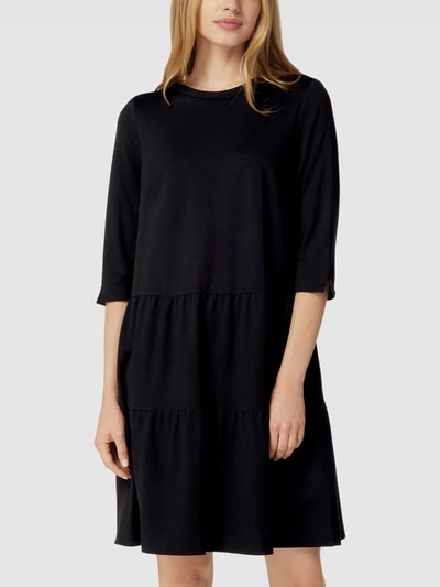 Marc Cain Knielanges Kleid mit Nahtreißverschluss Black 4