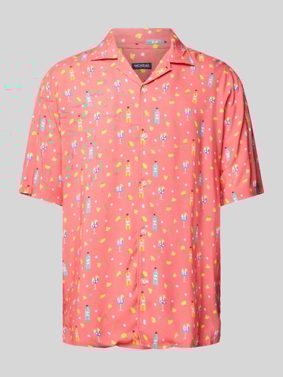 MCNEAL Freizeithemd mit Knopfleiste Hellrot 1