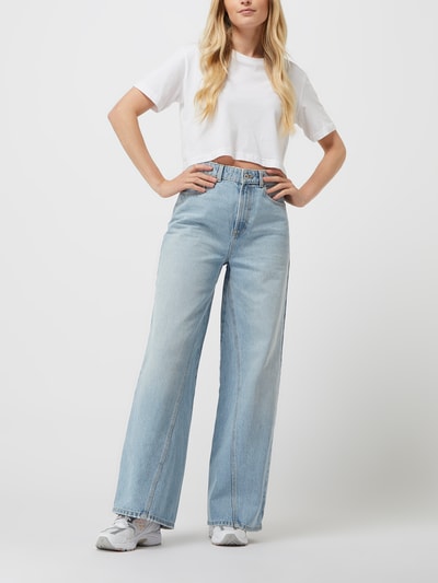 Jake*s Casual Jeans met steekzakken Jeansblauw - 1