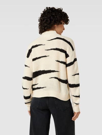 Vila Strickpullover mit Turtleneck Modell 'LUANA' Offwhite 5