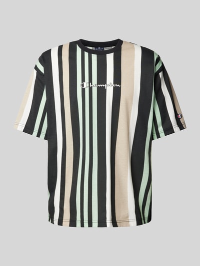 CHAMPION T-shirt met labelprint Zwart - 2