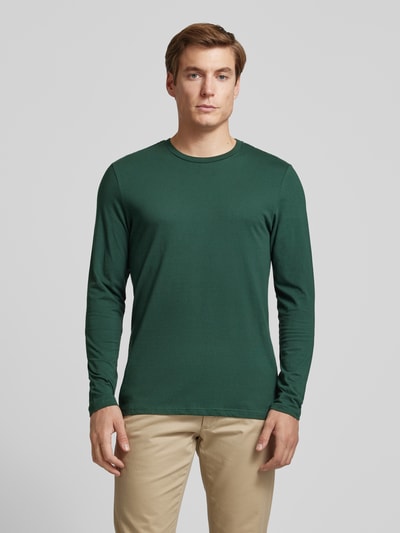 Christian Berg Men Longsleeve met ronde hals Donkergroen - 4