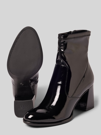 Tamaris Stiefeletten in Lackleder-Optik Black 4