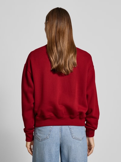 Polo Ralph Lauren Sweatshirt mit überschnittenen Schultern und Label-Stitching Bordeaux 5