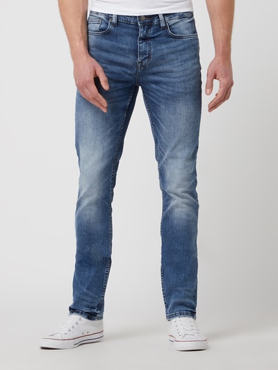 s.Oliver BLACK LABEL Slim Fit Jeans mit Stretch-Anteil Dunkelblau 4