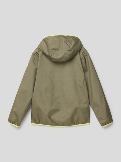 Killtec Funktionsjacke mit Kontrastbesatz Olivgrün 3