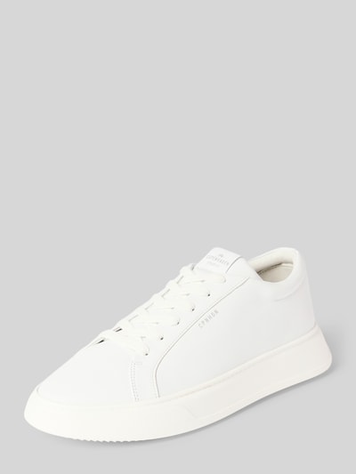 Copenhagen Sneaker mit Label-Details Weiss 1