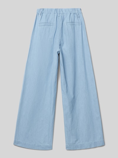 Blue Effect Regular fit broek met steekzakken Lichtblauw - 3