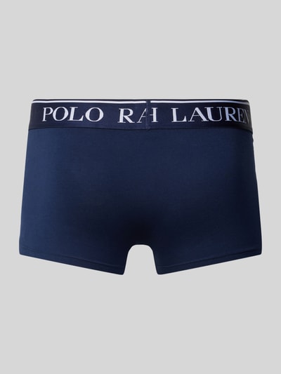 Polo Ralph Lauren Underwear Trunks mit elastischem Label-Bund Dunkelblau 3