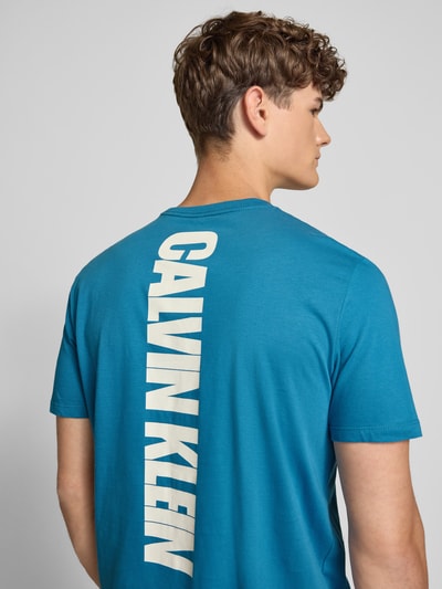 Calvin Klein Jeans Regular fit T-shirt met ronde hals Bleu - 3