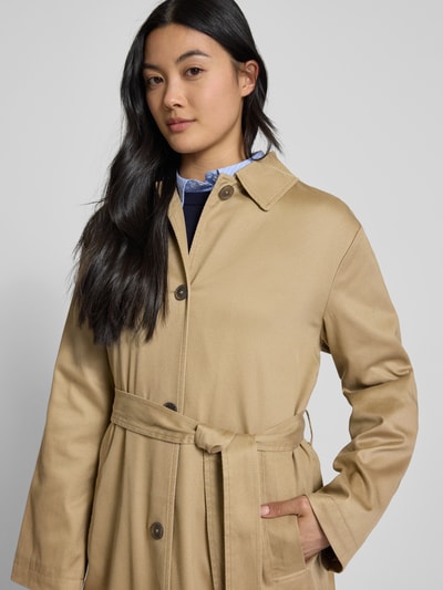 Marc O'Polo Relaxed Fit Trenchcoat aus Lyocell-Mix-Twill Sand 3