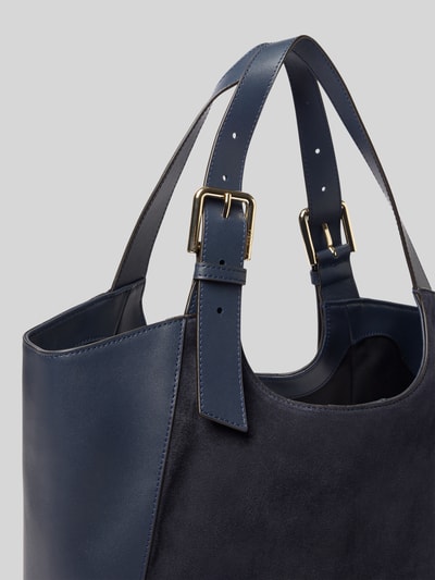 FURLA Tote Bag mit Dornschließe Modell 'DORA' Dunkelblau 2