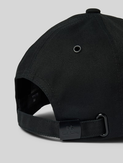 PAUL SMITH Cap mit Label-Detail Modell 'ZEBRA' Black 3