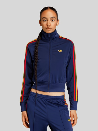 adidas Originals Regular Fit Trainingsjacke mit Label Stitching Dunkelblau 4