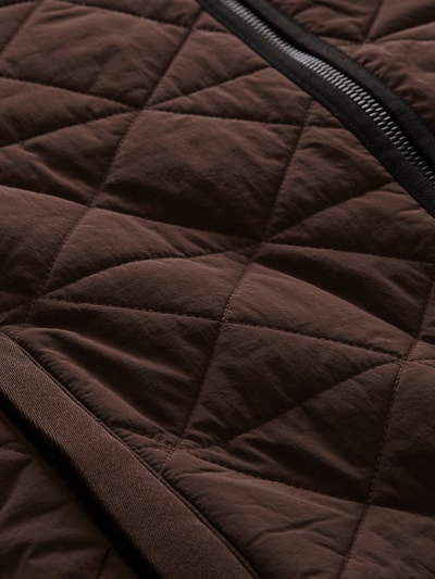 Tom Tailor Regular Fit Bomberjacke mit Ärmeltasche Dunkelbraun 6