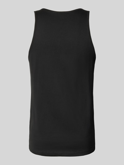 Tommy Hilfiger Regular fit tanktop van puur katoen Zwart - 3