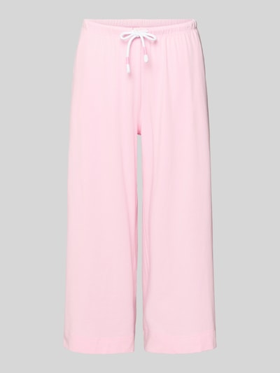 Produktfoto, jasnoróżowa Pyjama-Hose mit elastischem Bund od Mey, bawełna, luźny krój, kieszenie, tekstura gładka