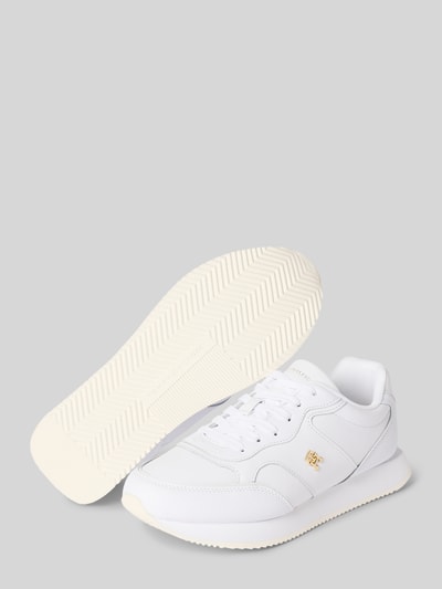 Tommy Hilfiger Low Top Sneaker aus echtem Leder Weiss 4