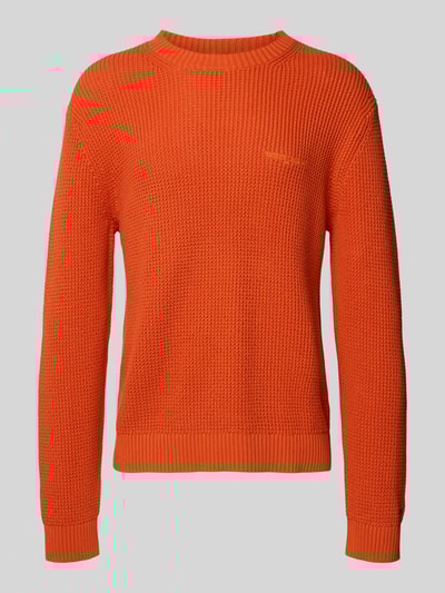 Tommy Jeans Regular fit gebreide pullover van zuiver katoen Oranje - 2