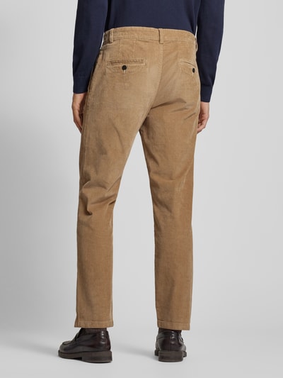 SELECTED HOMME Straight fit broek van corduroy, model 'MILES' Zand - 5