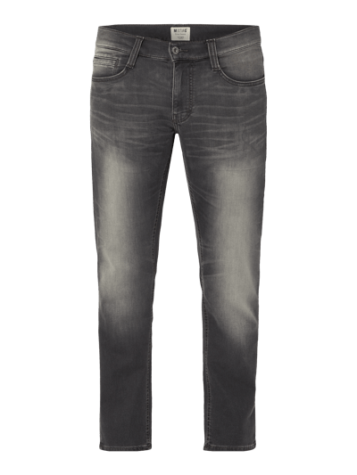 Mustang Jeans in unifarbenem Design Modell 'OREGON' Black 2