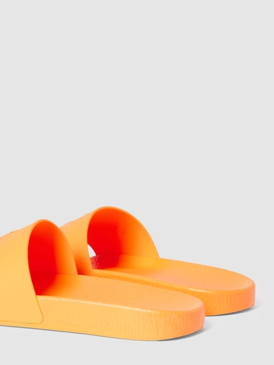 Polo Ralph Lauren Slides mit Label-Detail Neon Orange 2