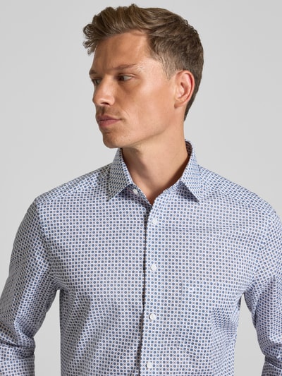 OLYMP Regular Fit Freizeithemd mit Kentkragen Modell 'New' Marine 3