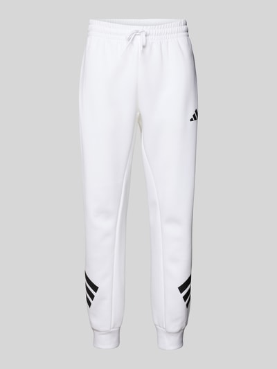 ADIDAS SPORTSWEAR Regular Fit Sweatpants mit Logo-Print Weiss 2