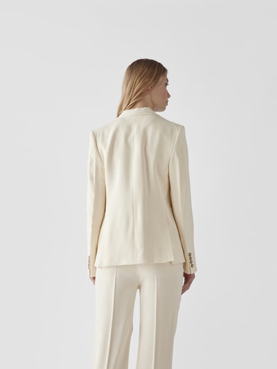 Victoria Beckham Blazer mit Schulterpolstern Offwhite 5