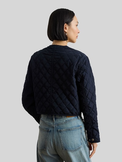 Lauren Ralph Lauren Kort fit gewatteerd jack met klepzakken model 'CENWAY' Marineblauw - 5