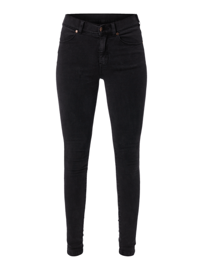 Dr. Denim Skinny Fit High Waist Jeans Dunkelgrau 1