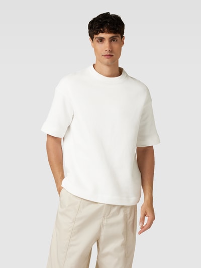 Emporio Armani T-Shirt aus Baumwolle Offwhite 4