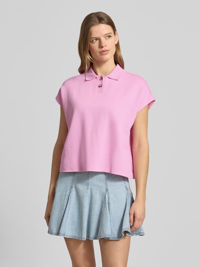 Marc O'Polo DENIM Koszulka polo o kroju regular fit z czystej bawełny Mocnoróżowy 4