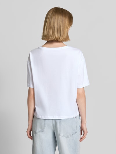 Smith and Soul T-shirt met motief- en statementprint Wit - 5