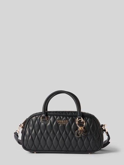 Guess Handtasche mit Label-Detail Modell 'DEA' Anthrazit 2