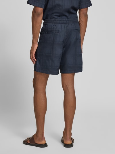 BOSS Orange Tapered Chinoshorts aus reiner Baumwolle Modell 'SANDREW_6_SHORTS' Marine 5