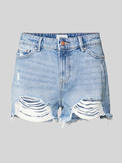 Only Jeansshorts im Destroyed-Look Modell 'PACY' Hellblau 2
