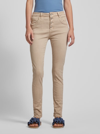 miss goodlife Skinny fit jeans in 5-pocketmodel Beige - 4