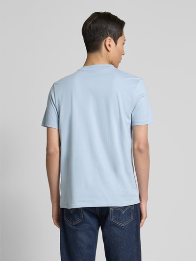 HUGO T-Shirt mit Label-Print Modell 'DULIVIO' Sky 5