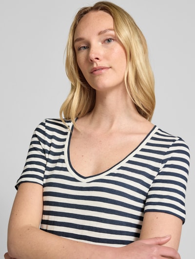 Marc O'Polo T-shirt o kroju regular fit z czystej bawełny Granatowy 3