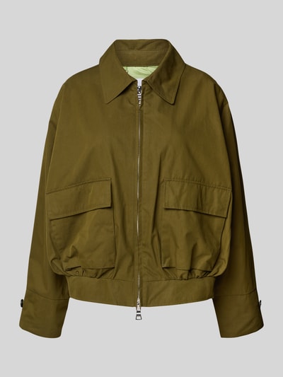 Blonde No. 8 Funktionsjacke mit Pattentaschen Oliv 2